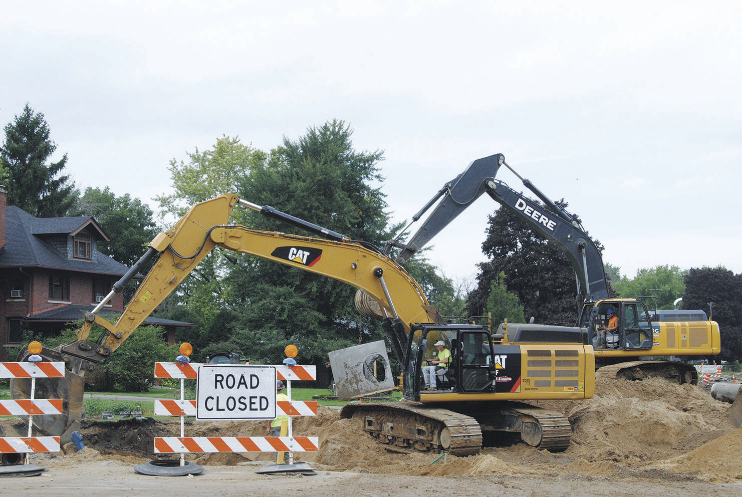 Excavate away